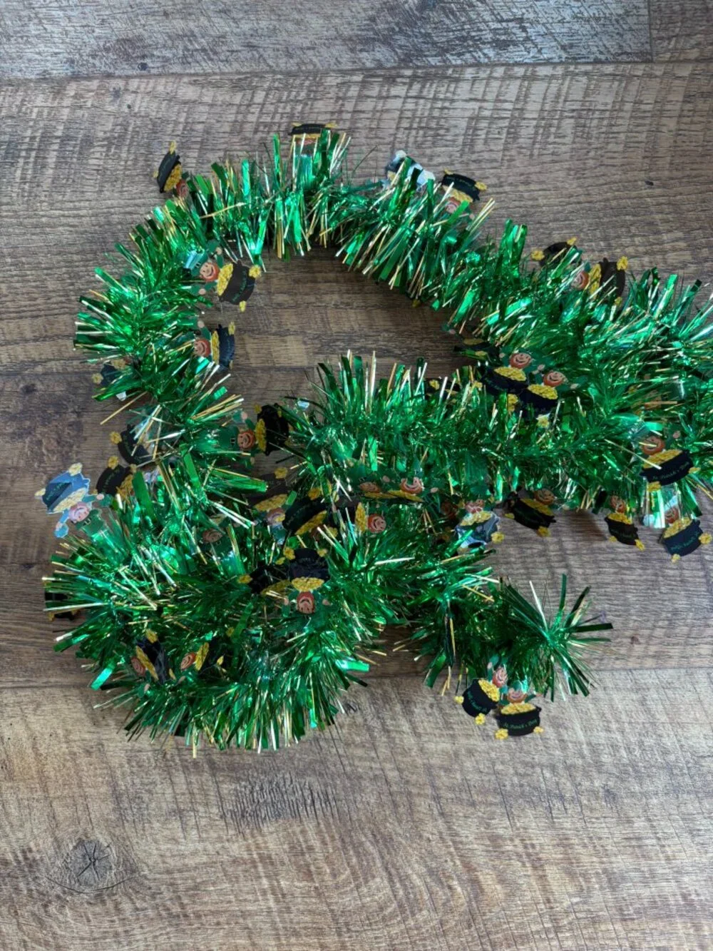 St Patrick's Day Leprechaun 9 Foot Garland